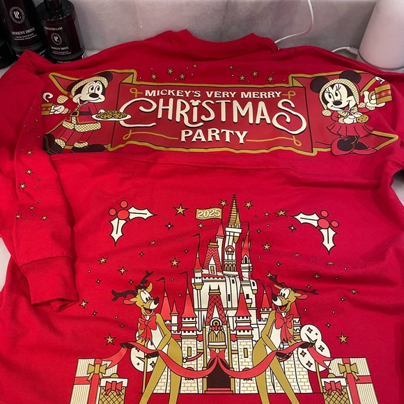 Disney Tops - Disney World Mickey’s Very Merry Christmas Party 2025 Spirit Jersey